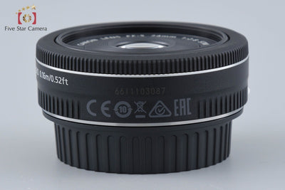 【中古】Canon キヤノン EF-S 24mm f/2.8 STM 元箱付き