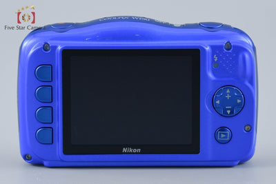 【中古】Nikon ニコン COOLPIX W150 ブルー コンパクトデジタルカメラ 元箱付き