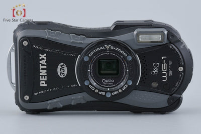 【中古】RICOH リコー PENTAX ペンタックス Optio WG-1 GPS グレー 防水アクションカメラ