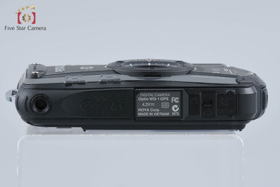 【中古】RICOH リコー PENTAX ペンタックス Optio WG-1 GPS グレー 防水アクションカメラ