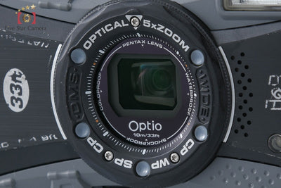 【中古】RICOH リコー PENTAX ペンタックス Optio WG-1 GPS グレー 防水アクションカメラ