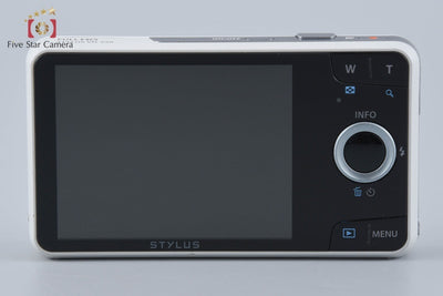 【中古】OLYMPUS オリンパス STYLUS VH-520 ホワイト コンパクトデジタルカメラ