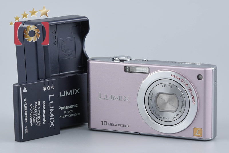 【中古】Panasonic パナソニック LUMIX DMC-FX35 カクテルピンク コンパクトデジタルカメラ