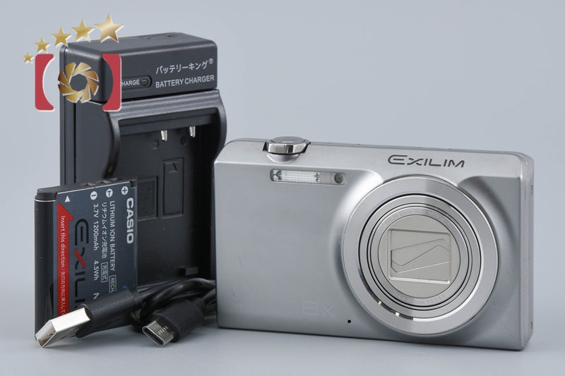 【中古】CASIO カシオ EXILIM EX-Z3000 シルバー コンパクトデジタルカメラ