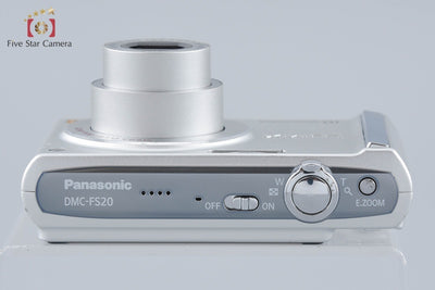 【中古】Panasonic パナソニック LUMIX DMC-FS20 シルバー コンパクトデジタルカメラ