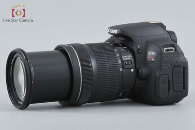【中古】Canon キヤノン EOS Kiss X6i 18-135 レンズキット シャッター回数僅少 元箱付き