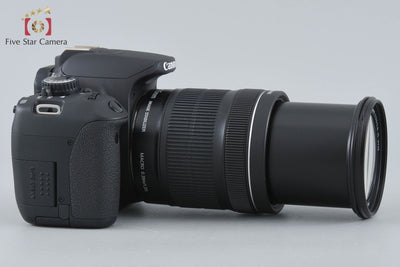 【中古】Canon キヤノン EOS Kiss X6i 18-135 レンズキット シャッター回数僅少 元箱付き