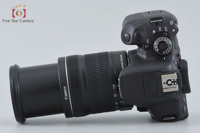 【中古】Canon キヤノン EOS Kiss X6i 18-135 レンズキット シャッター回数僅少 元箱付き