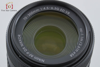 【中古】Nikon ニコン AF-P DX NIKKOR 70-300mm f/4.5-6.3 G ED VR