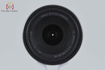 【中古】Nikon ニコン AF-P DX NIKKOR 70-300mm f/4.5-6.3 G ED VR