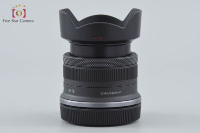 【中古】Canon キヤノン RF-S 10-18mm f/4.5-6.3 IS STM