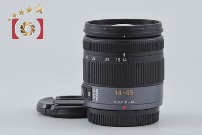 【中古】Panasonic パナソニック LUMIX G VARIO 14-45mm f/3.5-5.6 ASPH. MEGA O.I.S. H-FS014045