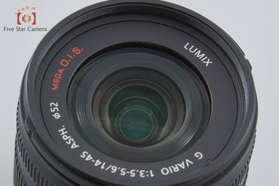 【中古】Panasonic パナソニック LUMIX G VARIO 14-45mm f/3.5-5.6 ASPH. MEGA O.I.S. H-FS014045
