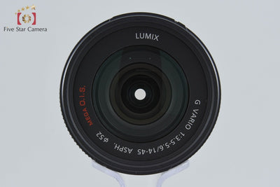 【中古】Panasonic パナソニック LUMIX G VARIO 14-45mm f/3.5-5.6 ASPH. MEGA O.I.S. H-FS014045