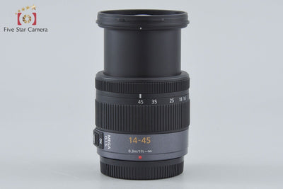 【中古】Panasonic パナソニック LUMIX G VARIO 14-45mm f/3.5-5.6 ASPH. MEGA O.I.S. H-FS014045