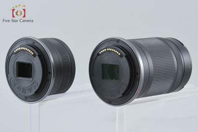 【中古】Canon キヤノン EOS R50 ダブルズームキット ブラック シャッター回数僅少