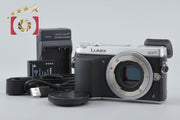 【中古】Panasonic パナソニック LUMIX DMC-GX7 シルバー ミラーレス一眼カメラ シャッター回数僅少