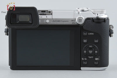 【中古】Panasonic パナソニック LUMIX DMC-GX7 シルバー ミラーレス一眼カメラ シャッター回数僅少
