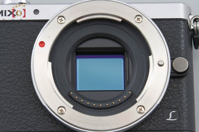 【中古】Panasonic パナソニック LUMIX DMC-GM1 シルバー ミラーレス一眼カメラ