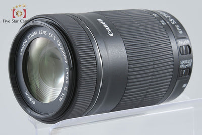【中古】Canon キヤノン EF-S 55-250mm f/4-5.6 IS STM