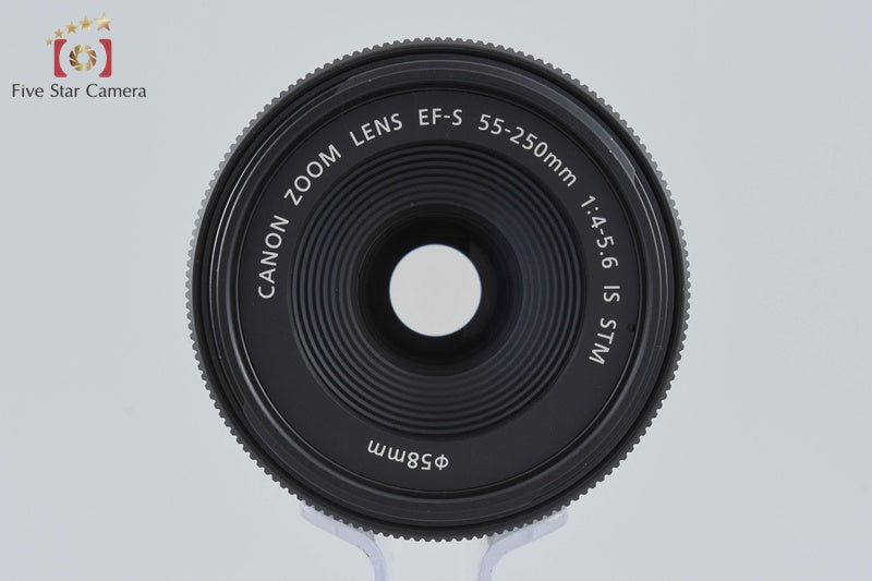 中古】Canon キヤノン EF-S 55-250mm f/4-5.6 IS STM – Five Star