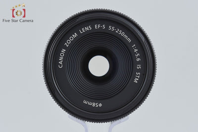 【中古】Canon キヤノン EF-S 55-250mm f/4-5.6 IS STM