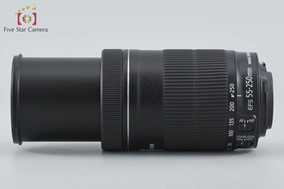 【中古】Canon キヤノン EF-S 55-250mm f/4-5.6 IS STM