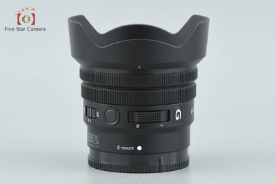 【中古】SONY ソニー E 10-20mm f/4 PZ G SELP1020G 元箱付き