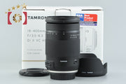 【中古】TAMRON タムロン B028 18-400mm f/3.5-6.3 Di II VC HLD キヤノン用 元箱付き