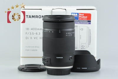 【中古】TAMRON タムロン B028 18-400mm f/3.5-6.3 Di II VC HLD キヤノン用 元箱付き