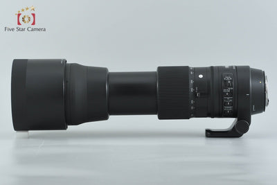 【中古】SIGMA シグマ 150-600mm f/5-6.3 DG OS HSM Contemporary キヤノン用