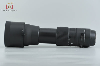 【中古】SIGMA シグマ 150-600mm f/5-6.3 DG OS HSM Contemporary キヤノン用