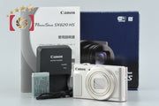 【中古】Canon キヤノン PowerShot SX620 HS ホワイト コンパクトデジタルカメラ 元箱付き