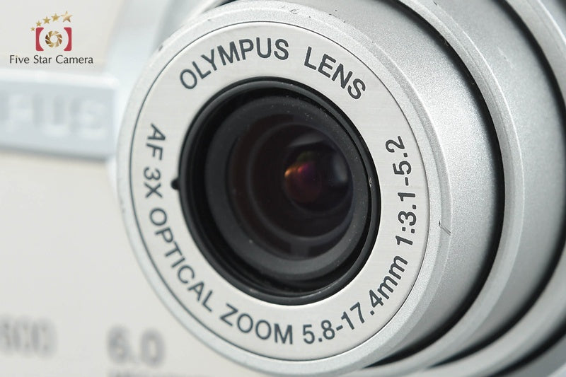 中古】OLYMPUS オリンパス μ DIGITAL 600 シルバー コンパクトデジタル