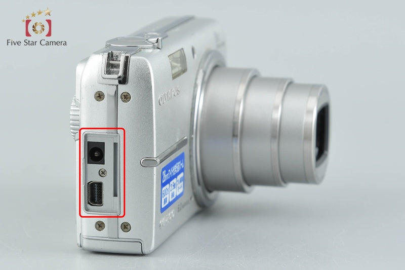 中古】OLYMPUS オリンパス Camedia FE-200 シルバー コンパクト