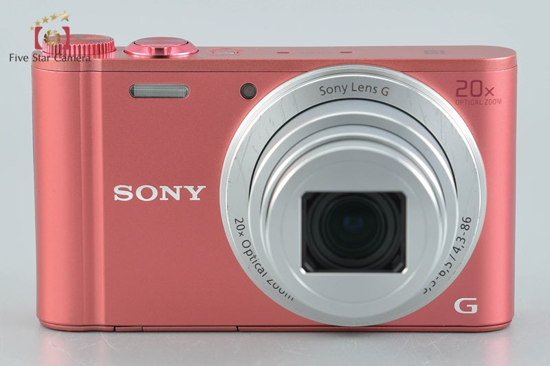 中古】SONY ソニー Cyber-shot DSC-WX350 ピンク コンパクトデジタル