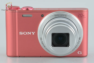 【中古】SONY ソニー Cyber-shot DSC-WX350 ピンク コンパクトデジタルカメラ