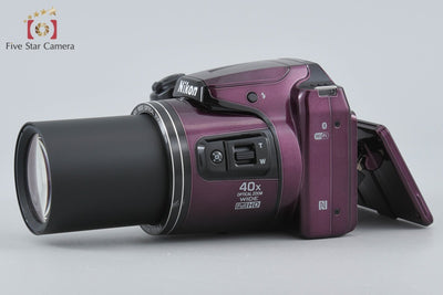 【中古】Nikon ニコン COOLPIX B500 プラム コンパクトデジタルカメラ