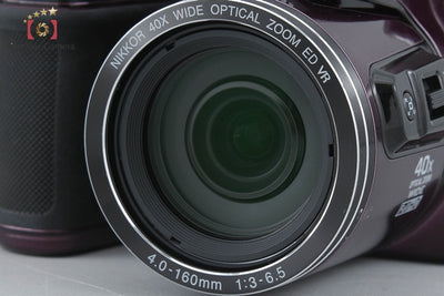 【中古】Nikon ニコン COOLPIX B500 プラム コンパクトデジタルカメラ
