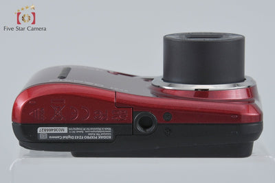 【中古】KODAK コダック PIXPRO FZ43 レッド コンパクトデジタルカメラ