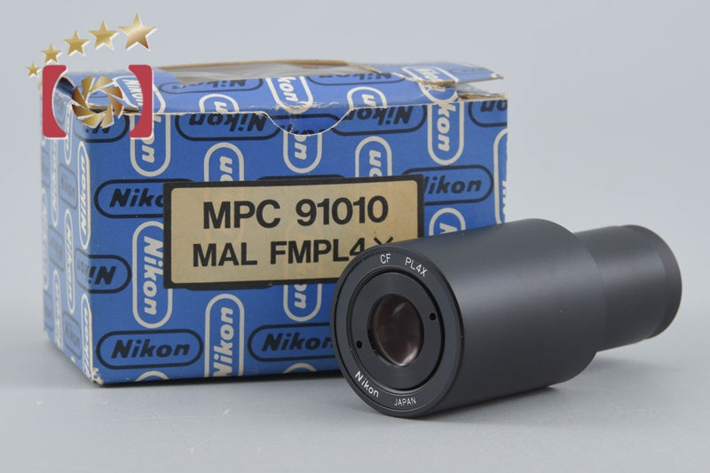 [Used] Nikon CF PL 4X Microscope Eyepiece with Original Box