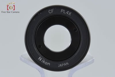 【中古】Nikon ニコン CF PL 4X 顕微鏡用 接眼レンズ 元箱付き