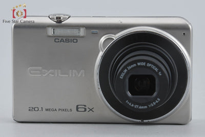 【中古】CASIO カシオ EXILIM EX-ZS35 シルバー コンパクトデジタルカメラ
