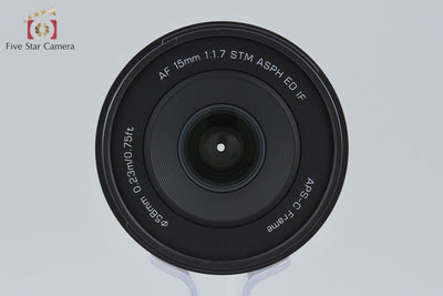 【中古】VILTROX ビルトロックス 15mm f/1.7 AIR STM ASPH ED IF ソニーEマウント APS-C用 元箱付き