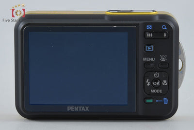 【中古】PENTAX ペンタックス Optio WS80 イエロー コンパクトデジタルカメラ