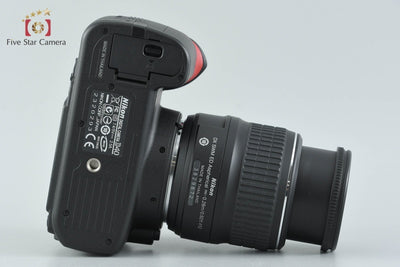 【中古】Nikon ニコン D40 レンズキット シャッター回数僅少
