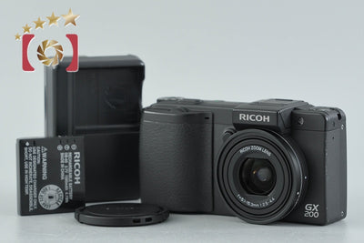【中古】RICOH リコー GX200 コンパクトデジタルカメラ シャッター回数僅少