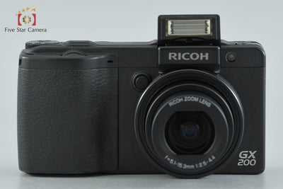 【中古】RICOH リコー GX200 コンパクトデジタルカメラ シャッター回数僅少