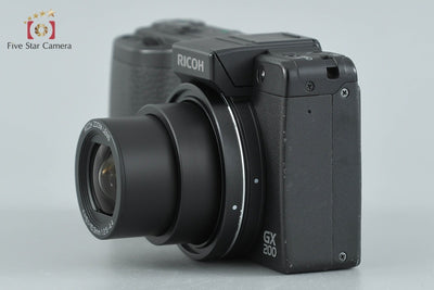 【中古】RICOH リコー GX200 コンパクトデジタルカメラ シャッター回数僅少