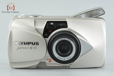 【中古】OLYMPUS オリンパス μ[mju:]-II ミューII 110 コンパクトフィルムカメラ 元箱付き